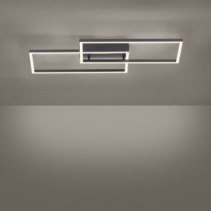 Leuchten Direkt 14140-18 - LED Dimbar belysning IVEN 2xLED/13.5W/230V + Fjärrstyrd