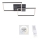 Leuchten Direkt 14141-18 - Dimbar LED-lampa IVEN 2xLED/14W/230V + Fjärrstyrd
