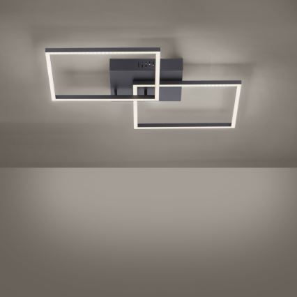 Leuchten Direkt 14141-18 - Dimbar LED-lampa IVEN 2xLED/14W/230V + Fjärrstyrd