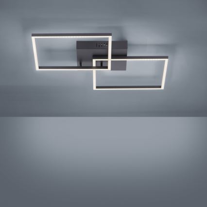 Leuchten Direkt 14141-18 - Dimbar LED-lampa IVEN 2xLED/14W/230V + Fjärrstyrd