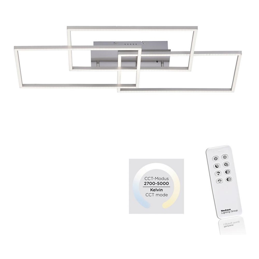 Leuchten Direkt 14150-55 - LED Dimbar belysning IVEN 3xLED/13W/230V + Fjärrstyrd