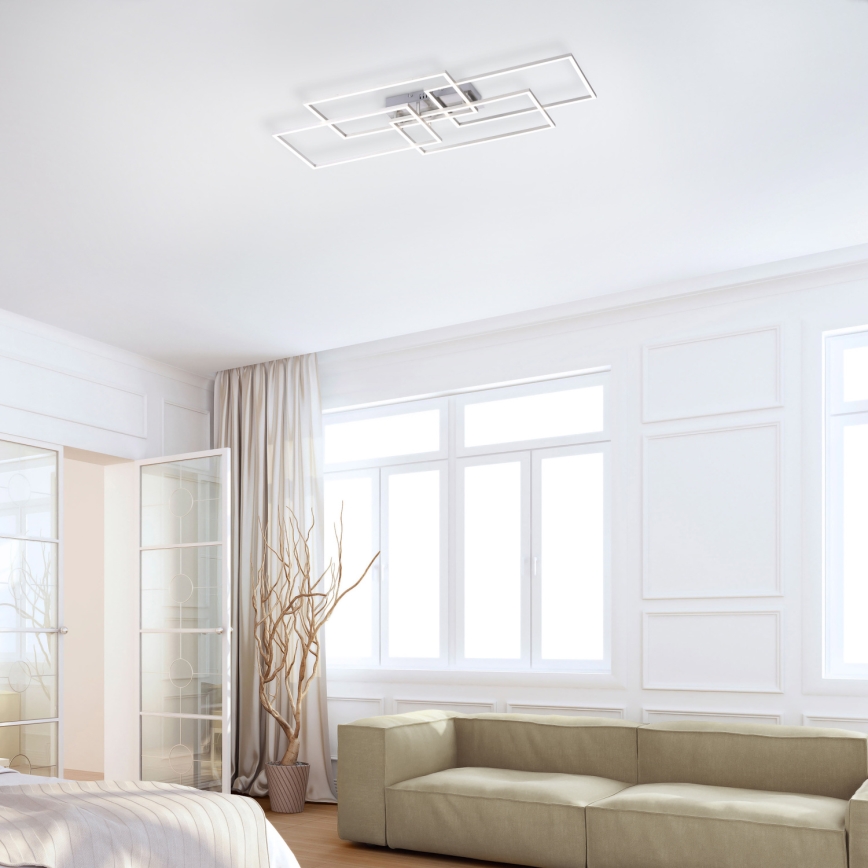Leuchten Direkt 14150-55 - LED Dimbar belysning IVEN 3xLED/13W/230V + Fjärrstyrd
