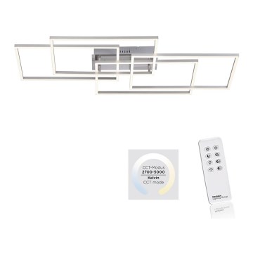 Leuchten Direkt 14151-55 - LED Dimbar belysning IVEN 4xLED/12W/230V + Fjärrstyrd