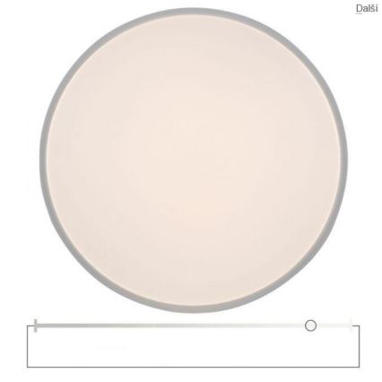 Leuchten Direkt 14208-16 - LED ljusreglerad taklampa  COLIN LED/18W/230V