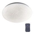 Leuchten Direkt 14241-16 - LEDRGB ljusreglerad taklampa  SKYLER LED/5,6W/230V + fjärrkontroll