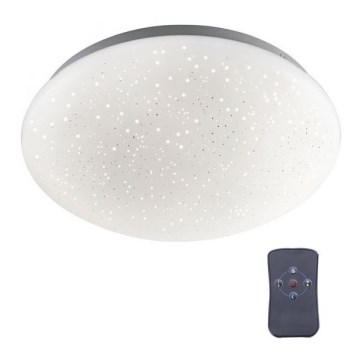 Leuchten Direkt 14241-16 - LEDRGB ljusreglerad taklampa SKYLER LED/5,6W/230V + fjärrkontroll