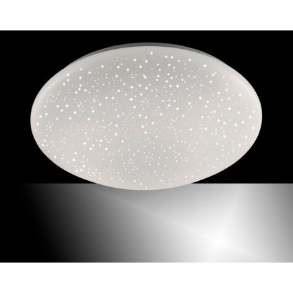 Leuchten Direkt 14242-16 - LEDRGB ljusreglerad taklampa  SKYLER LED/18W/230V + fjärrkontroll 