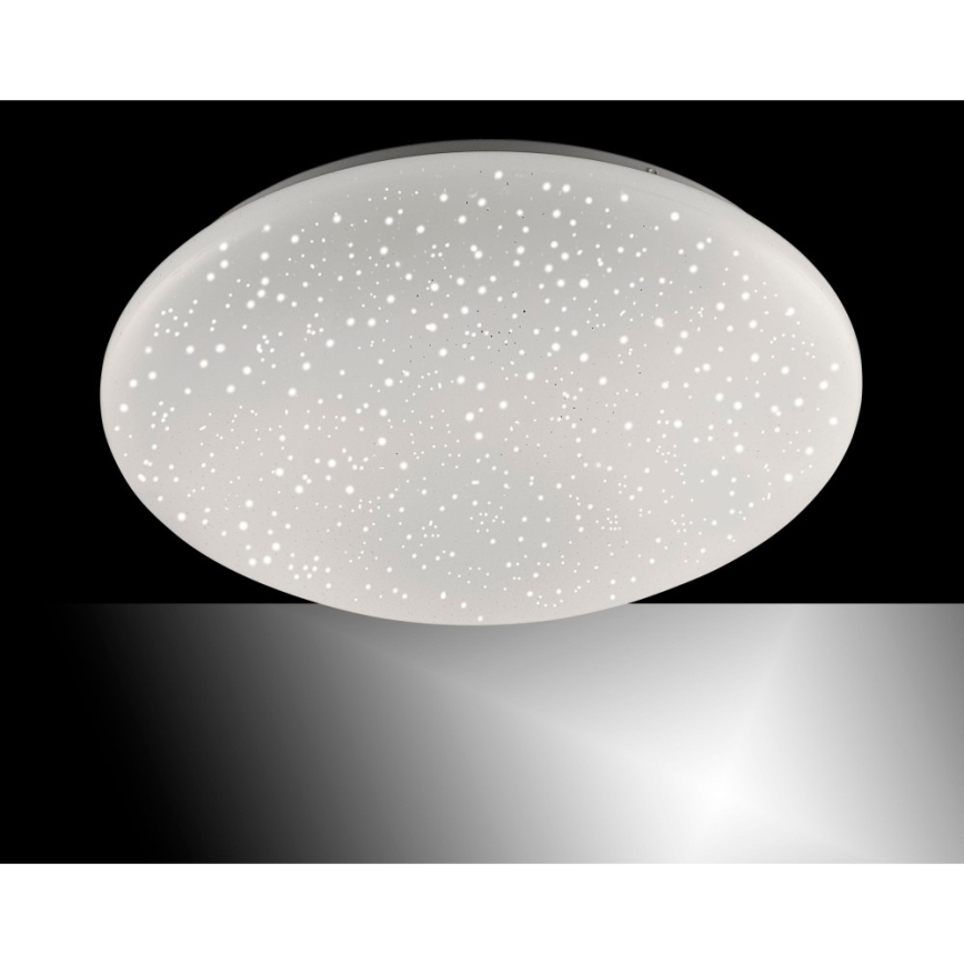 Leuchten Direkt 14242-16 - LEDRGB ljusreglerad taklampa  SKYLER LED/18W/230V + fjärrkontroll 