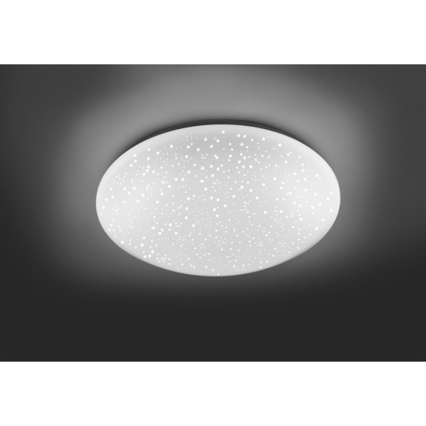 Leuchten Direkt 14242-16 - LEDRGB ljusreglerad taklampa  SKYLER LED/18W/230V + fjärrkontroll 