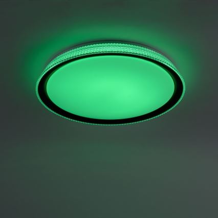 Leuchten Direkt 14339-21 - LEDRGB ljusreglerad taklampa  KARI LED/37W/230V Tuya 2700-5000K + fjärrkontroll