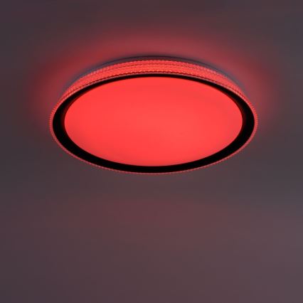 Leuchten Direkt 14339-21 - LEDRGB ljusreglerad taklampa  KARI LED/37W/230V Tuya 2700-5000K + fjärrkontroll