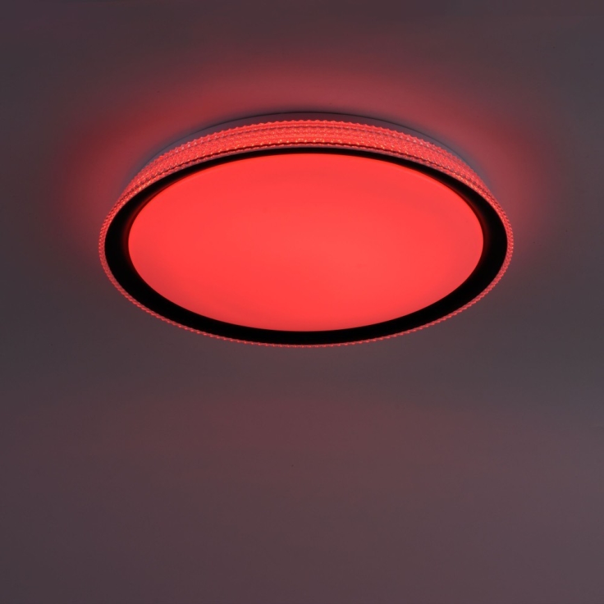 Leuchten Direkt 14339-21 - LEDRGB ljusreglerad taklampa  KARI LED/37W/230V Tuya 2700-5000K + fjärrkontroll
