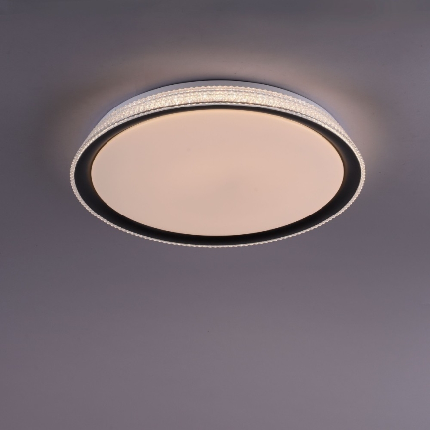 Leuchten Direkt 14339-21 - LEDRGB ljusreglerad taklampa  KARI LED/37W/230V Tuya 2700-5000K + fjärrkontroll
