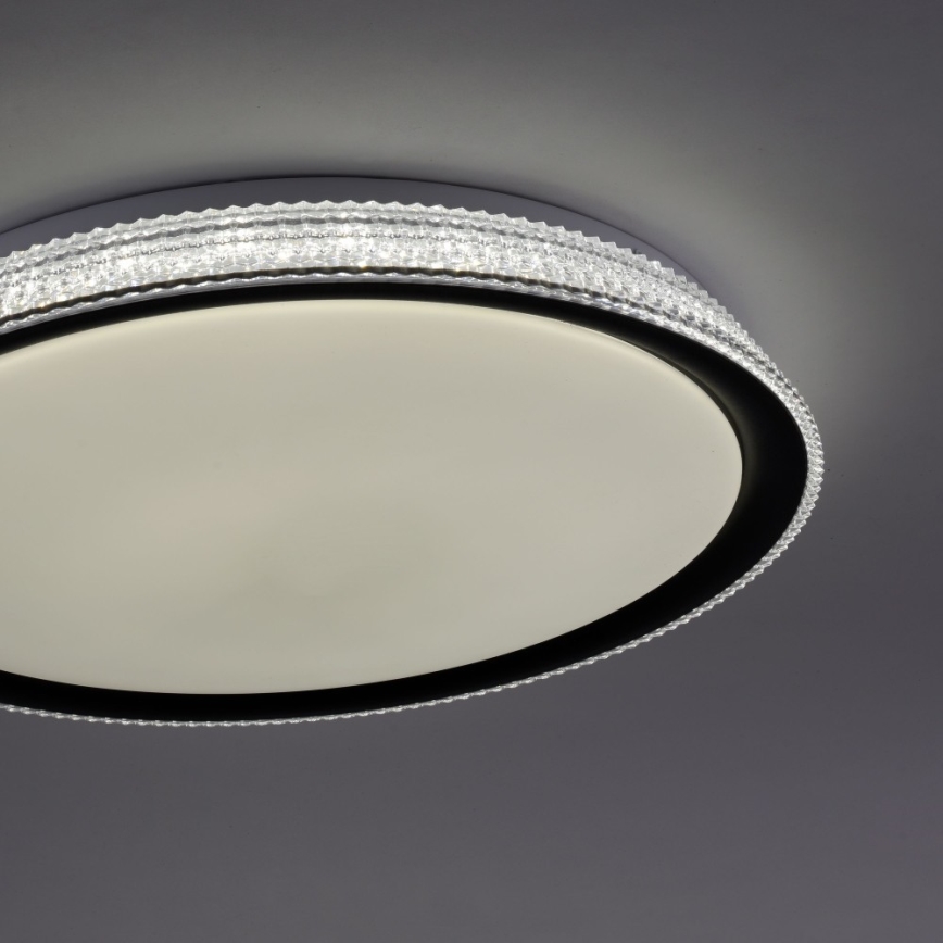 Leuchten Direkt 14339-21 - LEDRGB ljusreglerad taklampa  KARI LED/37W/230V Tuya 2700-5000K + fjärrkontroll