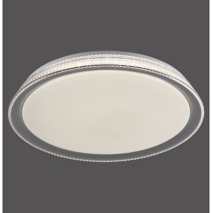 Leuchten Direkt 14339-21 - LEDRGB ljusreglerad taklampa  KARI LED/37W/230V Tuya 2700-5000K + fjärrkontroll
