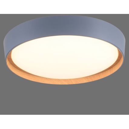 Leuchten Direkt 14347-15 - LED taklampa EMILIA LED/28,8W/230V grå