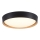 Leuchten Direkt 14347-18 - LED Dimmable belysning EMILIA LED/28,8W/230V svart