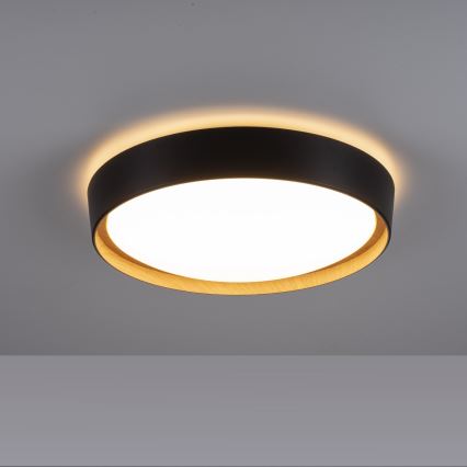 Leuchten Direkt 14347-18 - LED Dimmable belysning EMILIA LED/28,8W/230V svart