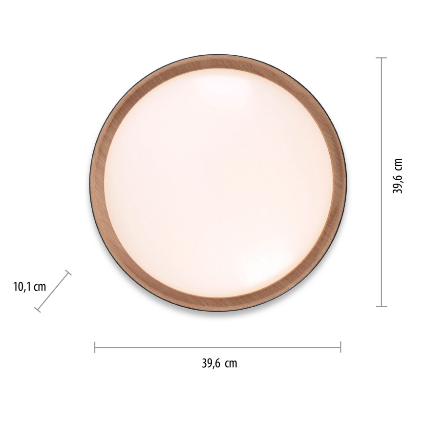 Leuchten Direkt 14347-18 - LED Dimmable belysning EMILIA LED/28,8W/230V svart