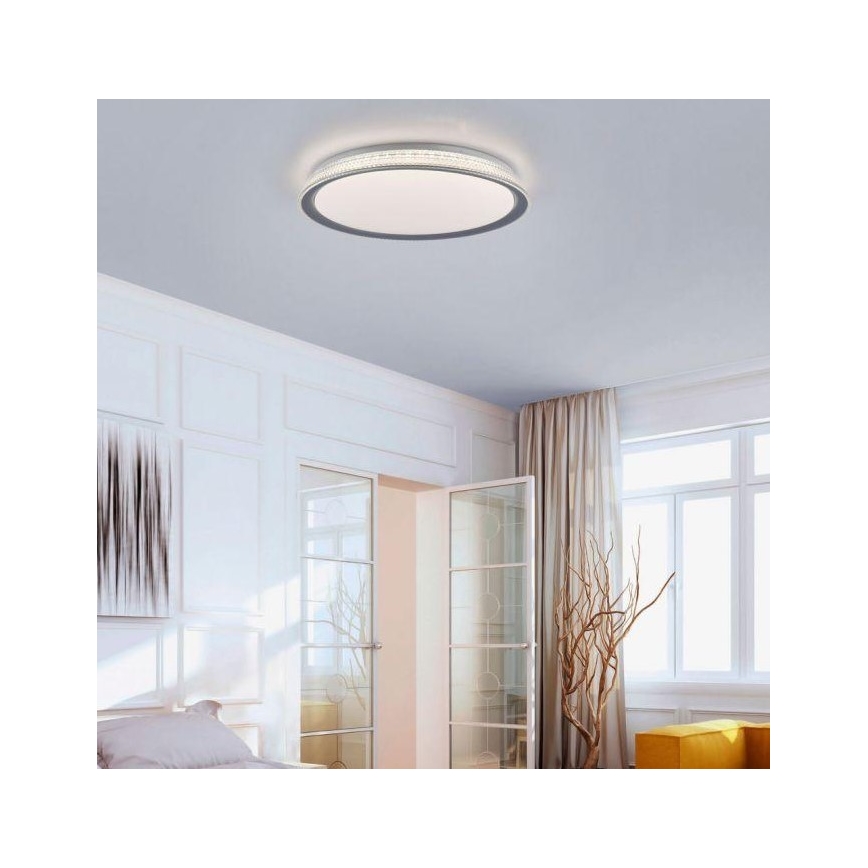 Leuchten Direkt 14359-21 - LED ljusreglerad taklampa  KARI LED/36W/230V