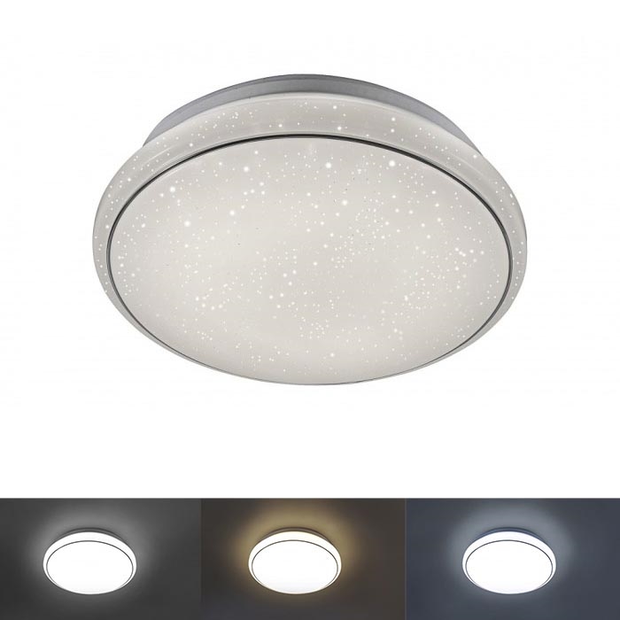 Leuchten Direkt 14362-16 - LED taklampa JUPITER LED/17W/230V 3000/4000/5000K