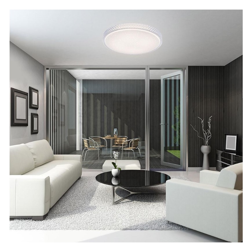 Leuchten Direkt 14372-00 - LED taklampa FRIDA LED/40W/230V 3000-5000K