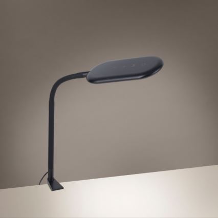 Leuchten Direkt 14404-18-LED ljusreglerad bordslampa med klipp KELLY LED/7W/230V 3000/4000/6000K