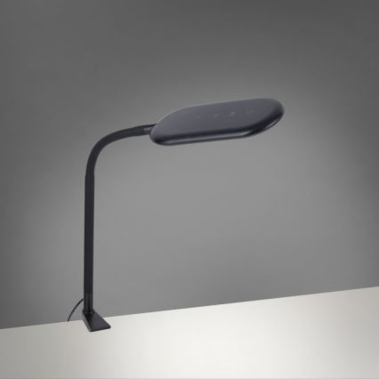 Leuchten Direkt 14404-18-LED ljusreglerad bordslampa med klipp KELLY LED/7W/230V 3000/4000/6000K