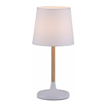 Leuchten Direkt 14423-16 - Bordslampa  NIMA 1xE14/40W/230V vit 