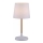 Leuchten Direkt 14423-16 - Bordslampa  NIMA 1xE14/40W/230V vit 