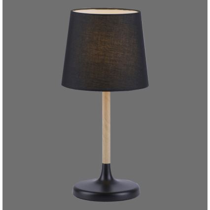 Leuchten Direkt 14423-18 - Bordslampa  NIMA 1xE14/40W/230V svart