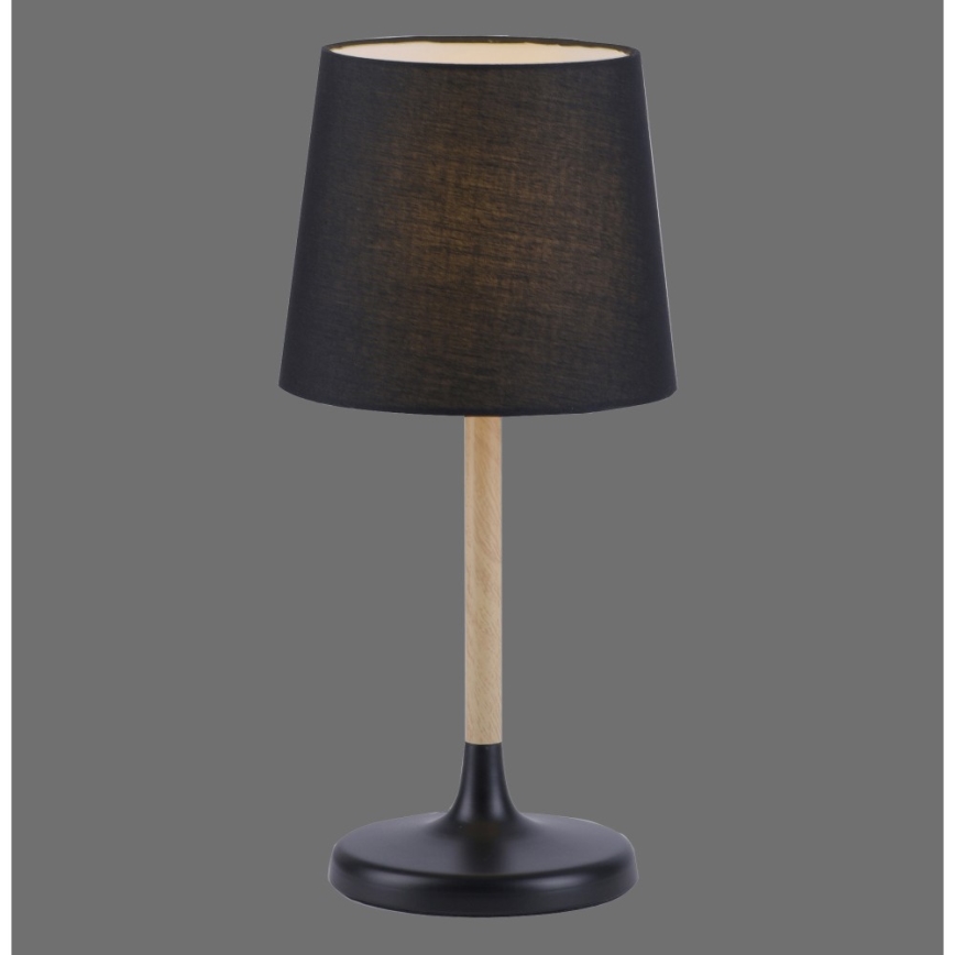 Leuchten Direkt 14423-18 - Bordslampa  NIMA 1xE14/40W/230V svart