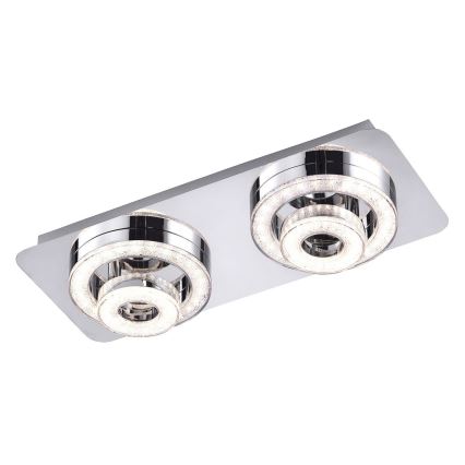 Leuchten Direkt 14521-17 - LED taklampa TIM 2xLED/2,8W/230V + 2xLED/3,1W