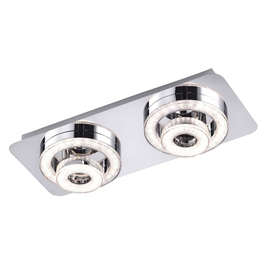 Leuchten Direkt 14521-17 - LED taklampa TIM 2xLED/2,8W/230V + 2xLED/3,1W