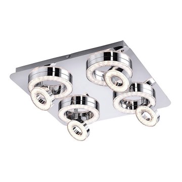 Leuchten Direkt 14522-17 - LED spotlight  TIM 4xLED/2,8W/230V + 4xLED/3,1W