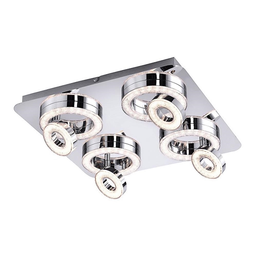 Leuchten Direkt 14522-17 - LED spotlight  TIM 4xLED/2,8W/230V + 4xLED/3,1W