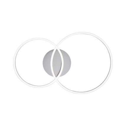 Leuchten Direkt 14537-55 - LED Dimbar belysning IVANKA LED/14W/230V+LED/12W