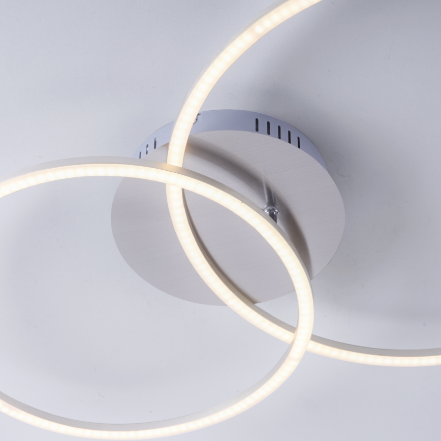 Leuchten Direkt 14537-55 - LED Dimbar belysning IVANKA LED/14W/230V+LED/12W