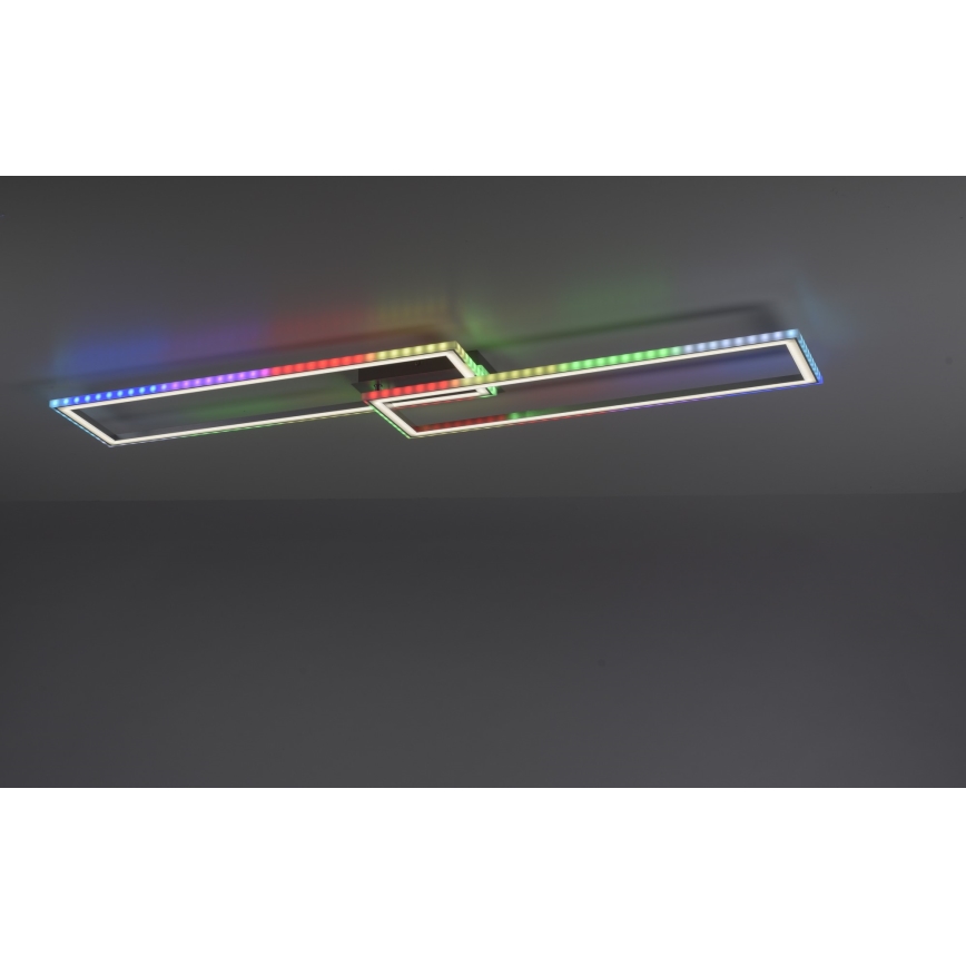 Leuchten Direkt 14635-55 - LED RGB dimbar taklampa FELIX LED/34,5W/230V