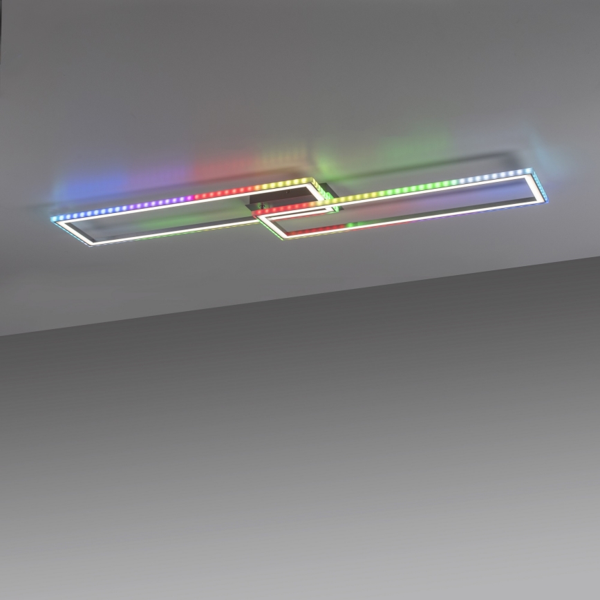 Leuchten Direkt 14635-55 - LED RGB dimbar taklampa FELIX LED/34,5W/230V