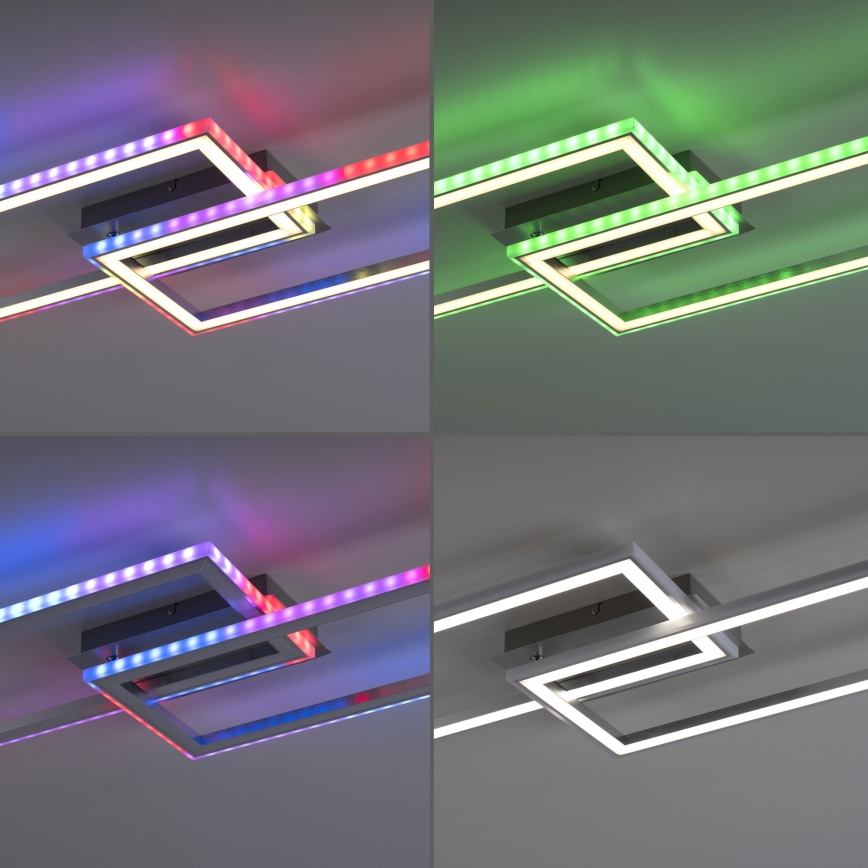 Leuchten Direkt 14635-55 - LED RGB dimbar taklampa FELIX LED/34,5W/230V