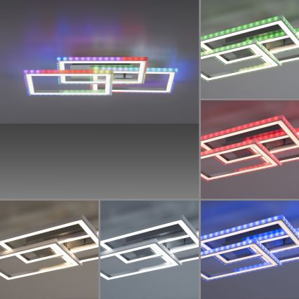 Leuchten Direkt 14636-55 - LED RGB dimbar taklampa FELIX LED/35W/230V
