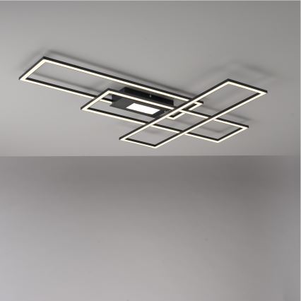 Leuchten Direkt 14693-18 - LED dimbar taklampa ASMIN LED/48W/230V + fjärrkontroll