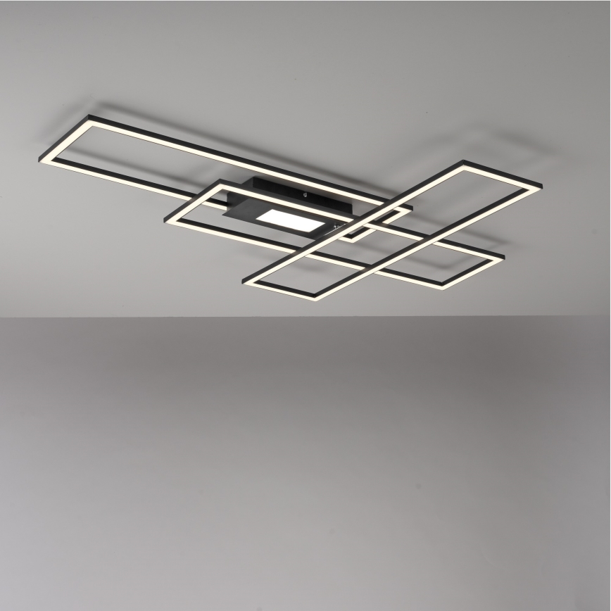 Leuchten Direkt 14693-18 - LED dimbar taklampa ASMIN LED/48W/230V + fjärrkontroll