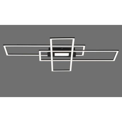 Leuchten Direkt 14693-18 - LED dimbar taklampa ASMIN LED/48W/230V + fjärrkontroll