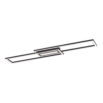 Leuchten Direkt 14696-18 - LED dimbar taklampa ASMIN LED/45W/230V svart