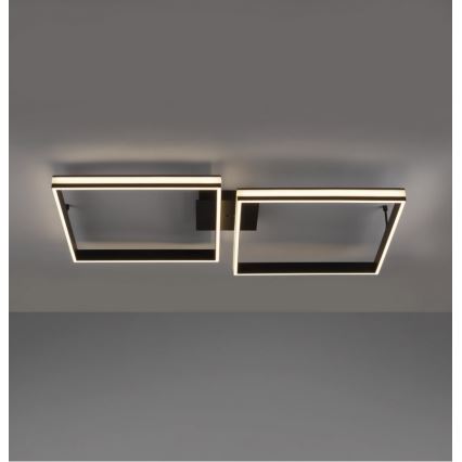 Leuchten Direkt 14700-18 - LED ljusreglerad fastsatt Ljuskrona  ELIS 2xLED/19W/230V + fjärrkontroll 