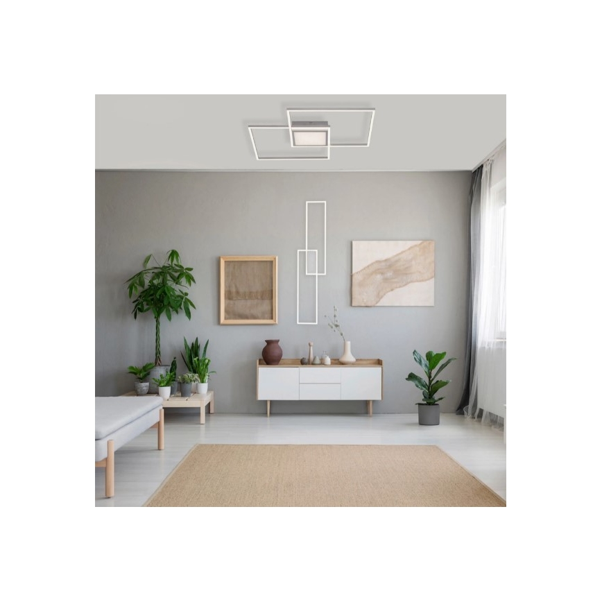 Leuchten Direkt 14711-55 - LED Dimbar taklampa ASMIN LED/42W/230V 3000-5000K + fjärrkontroll