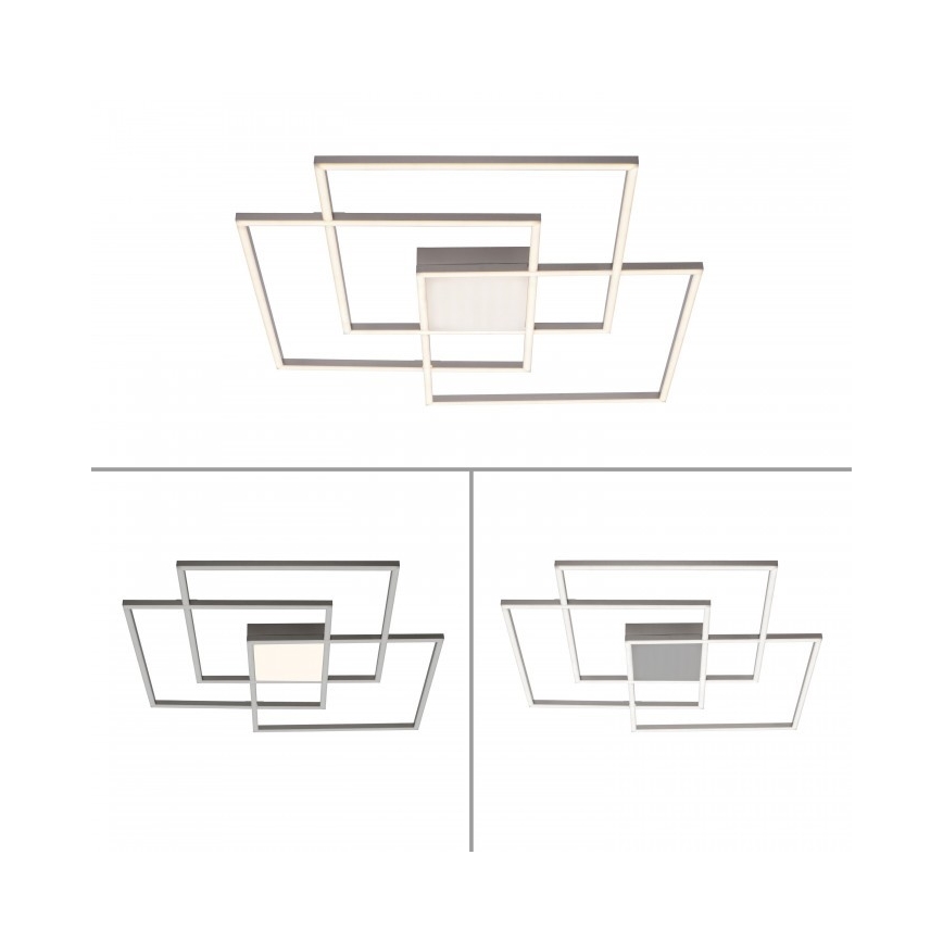 Leuchten Direkt 14713-55 - LED ljusreglerad fastsatt Ljuskrona  ASMIN LED/45W/230V + fjärrkontroll