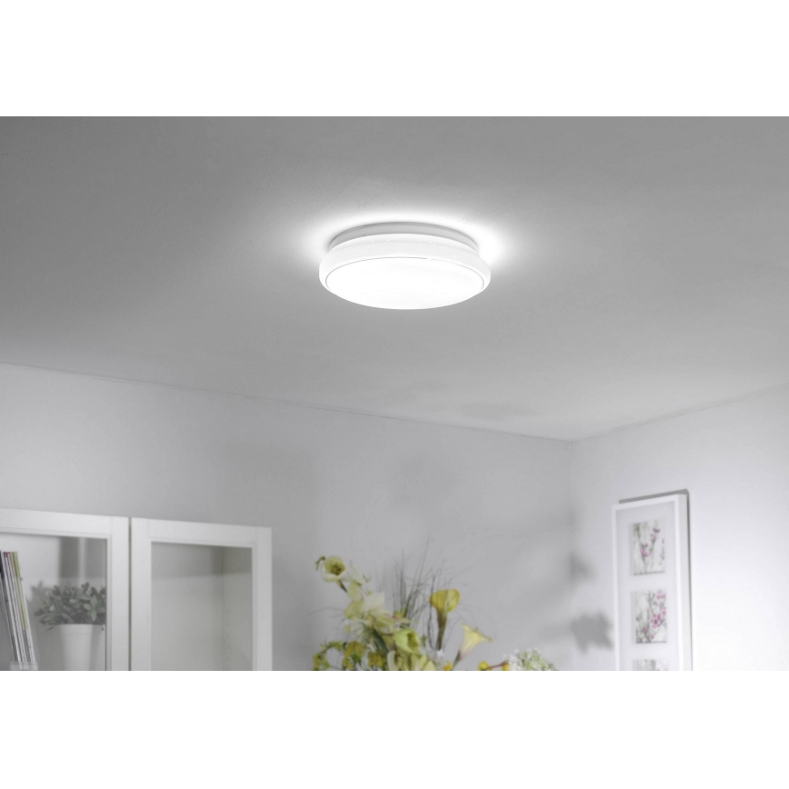 Leuchten Direkt 14742-16 - LEDRGB ljusreglerad taklampa  JUPI LOLASMART LED/18W/230V Tuya 2700-5000K + fjärrkontroll 